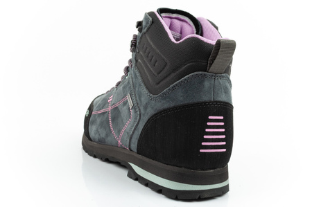 CMP Alcor Damen-Wanderschuhe aus Leder, robust, wasserdicht, knöchelhoch, Grau