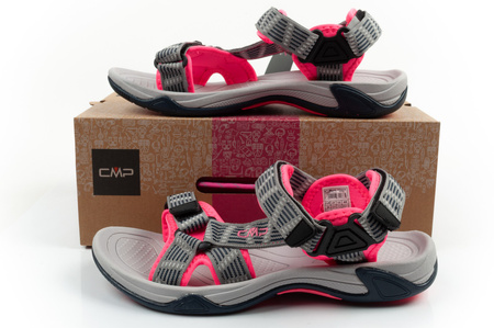 CMP Hamal Damen-Sandalen mit Klettverschluss und Trekkingsohle