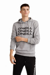 O'Neill Herren-Kapuzenpullover mit dreifachem Känguru-Muster, Modisches Grau