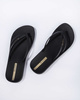 Ipanema Damen-Flip-Flops Bossa Soft V, bequem, schwarz, modisch