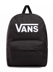 Vans Old Skool Drop Schulrucksack, Sportliches Schwarz, Klassisch Urban, 22 l