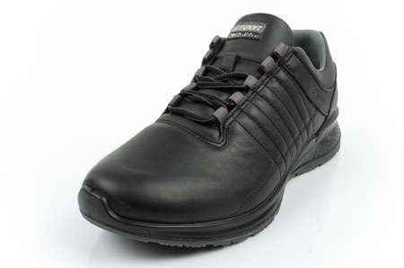 Grisport Nero Avon Herren-Sneaker aus Leder in Schwarz, bequem und leicht