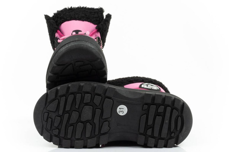 Lee Cooper Kinder-Schneestiefel [LCJ-24-44-2855], Pink und Schwarz.