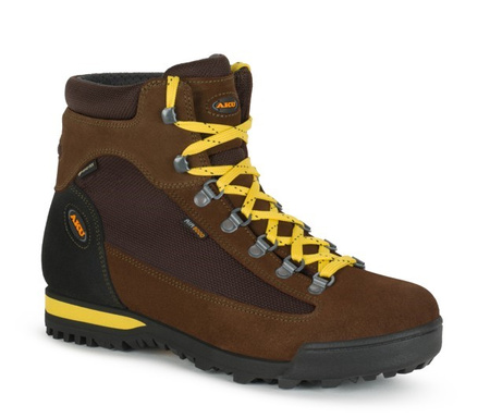 Aku Damen-Trekkingschuhe Slope GTX aus Leder, knöchelhoch, braun