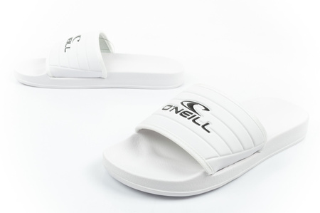 O'Neill Kelso Slider Damen-Flip-Flops – Bequeme weiße Hausschuhe