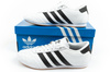 Modische Damen-Sportschuhe Adidas Taekwondo Lace aus Leder – Weiß