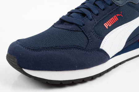 Puma ST Runner v4 Mesh Jugend-Sneaker in Marineblau
