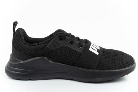 Puma Wired Run [374216 01] Kinder Sportschuhe, schwarz.
