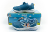 Leomil Kinder-Sneaker Bluey, leicht, mit Klettverschluss und LED-Beleuchtung, blau