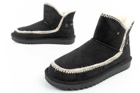 Wrangler Elsa Winterstiefel, isoliert, bequem, modisch, Schwarz