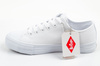 Lee Cooper Damen-Sneaker, modisches Weiß, bequem