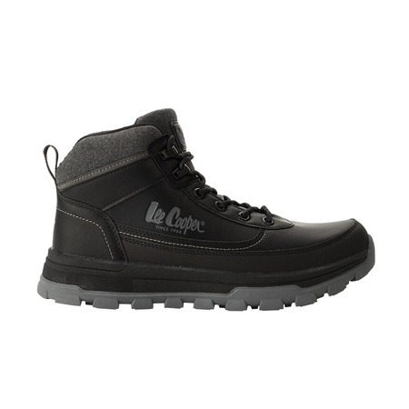 Lee Cooper Herren-Winterstiefel, Schwarz, gefüttert