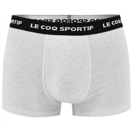 Le Coq Sportif Boxershorts Unterhosen Herren 3er-Pack rot grau marineblau