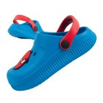 Kinderschuhe Flip-Flops Sandalen Hausschuhe Leomil [SP013690] Spiderman, blau.