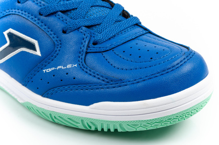 Joma Top Flex 2604 Fußballschuhe für Kinder, für die Halle, blau