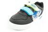 Leomil Sonic Leichte Kinder-Sneaker mit Klettverschluss, Schwarz
