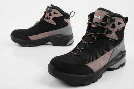 Aku Damen-Wanderschuhe Adapta Gore-Tex Leder Schwarz/Pink