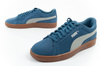 Puma Smash 3.0 Herren-Sneaker aus Leder, klassisch, modisches Blau