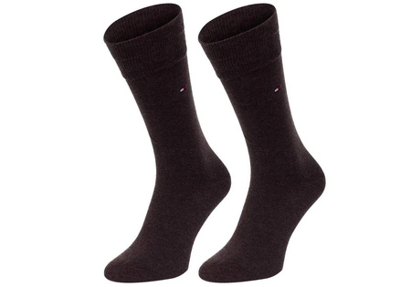 Tommy Hilfiger Herrensocken [371111 778] 2 PACK, braun.