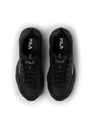 Fila Skye ZP Damen-Sneaker, modisch, leicht, Schwarz