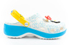 Crocs Schlümpfe Flip Flops Sandalen Damen Clogs auf der Schlümpfe-Plattform