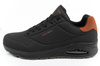 Skechers Uno Herren-Sportschuhe [183004/BBK], Schwarz.