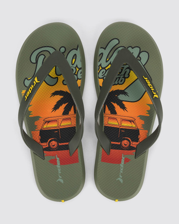 Rider R1 Energy VII Ad Herren Flip-Flops, bequem, grün, modisch [83633 AY965]