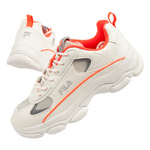 Fila Strada Lucid Damen-Sportschuhe [192.13212], Weiß, Orange.