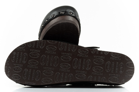 Scholl Iconic [F310461004] Clogs, schwarz.
