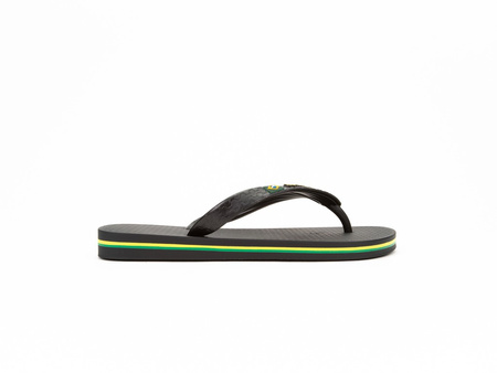 Herren Flip-Flops Schuhe Ipanema Clas Brasil II [80415 22531] Hausschuhe, schwarz.