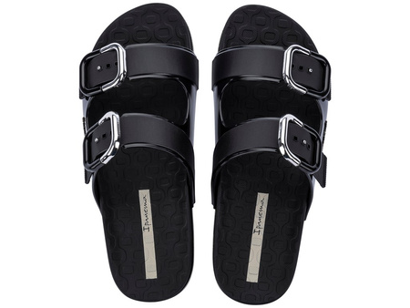 Ipanema Damen-Sandalen, superleicht und bequem, Schwarz