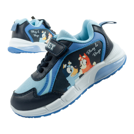 Leomil Kinder-Sportschuhe Bluey – Leichte Sneaker mit Klettverschluss und LED