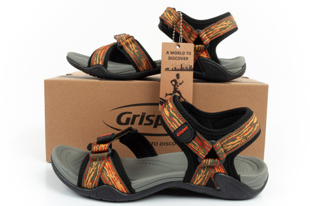 Damen Sportschuhe Sandalen Grisport [GR-25-34-9025L], orange.