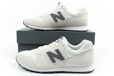 New Balance 373 Herren-Sneaker aus grauem Leder