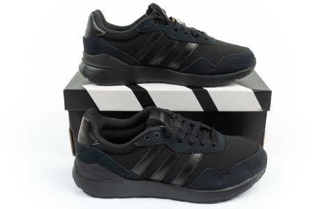 Adidas Run 60s 4.0 Damen-Sneaker, leicht, Schwarz