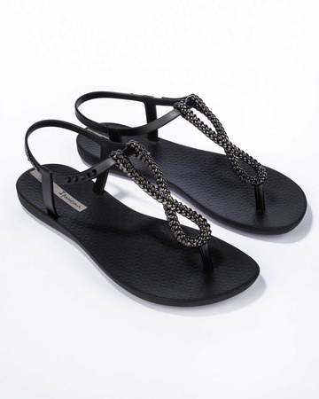 Ipanema Class Twist Damen Sandalen [83658 BC909], Schwarz.