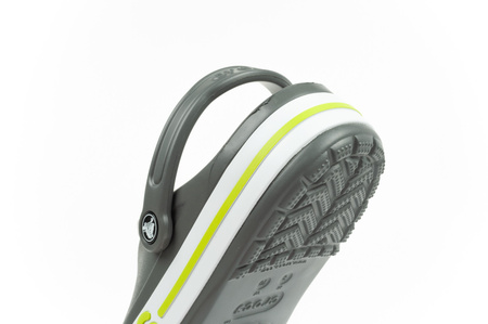 Crocs Bayaband Clog-Sandalen [205089-0GX], grau.