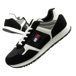 Tommy Hilfiger Herren-Sneaker TJM Runner Casual, Schwarz