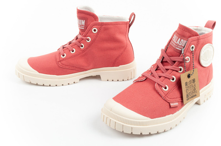 Palladium Pampa SP20 High-Top-Stiefel für Damen, Ziegelrot
