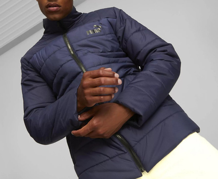 Herren-Winter-Daunenjacke Puma ESS [849349 06], Marineblau.
