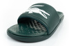 Lacoste Croco Dualiste [202D2] grüne Flip-Flops.