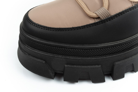 Lee Cooper Damen-Schneestiefel [LCJ-24-47-3143L], Beige.