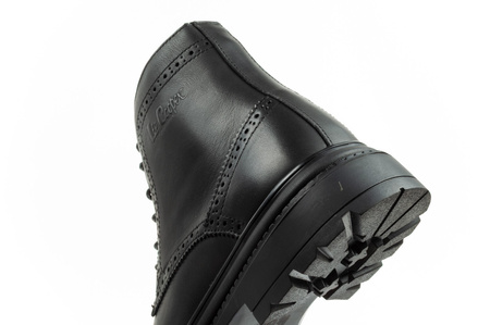 Lee Cooper Herren Chelsea Boots, elegante Lederstiefeletten, Schwarz