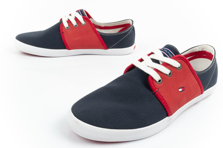 Tommy Hilfiger Herren Sportschuhe Sneakers modisch bequem marineblau [FM56819315 611]