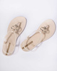 Ipanema Sandal Class Damen-Flip-Flops in Beige mit Gold