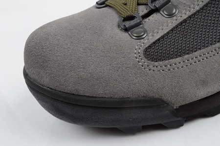 Aku Herren-Wanderschuhe Slope GTX aus Leder, knöchelhoch, Grau und Gelb