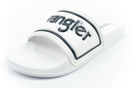Wrangler Herren Averell Slider Sportliche Flip-Flops – Bequemes Weiß