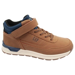 GAP Jack Kinder-Ankle-Boots, braun, mit Klettverschluss
