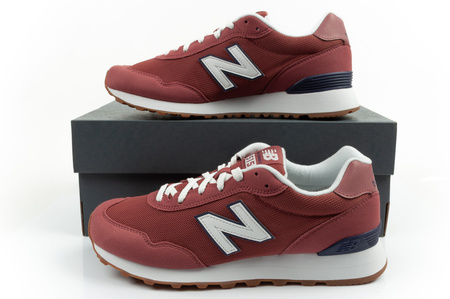 New Balance 515 Herren-Sneaker, modisch, bequem, burgunderrot