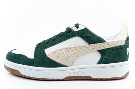 Puma Rebound v6 Herren-Sneaker, modisch, bequem, Weiß, Grün